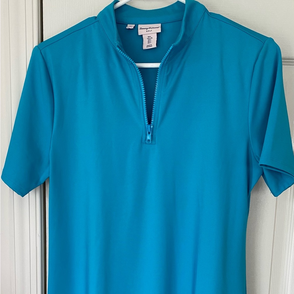 Tommy Bahama Blue Golf Dress with Flirty Bottom